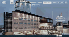 Desktop Screenshot of deverohotel.it