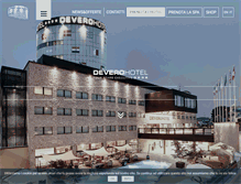 Tablet Screenshot of deverohotel.it